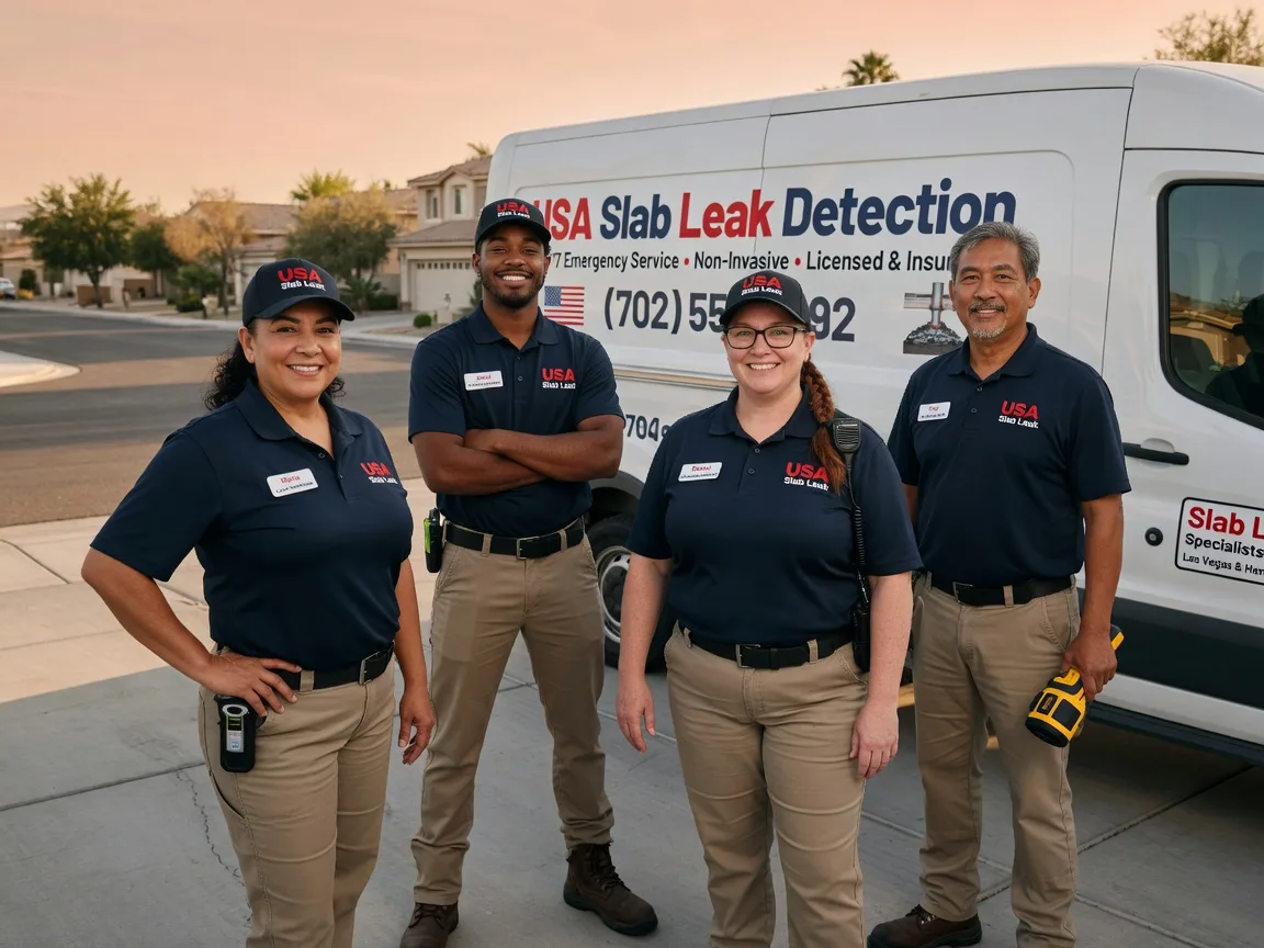 Slab Leak Repair company in Garciasville, TX